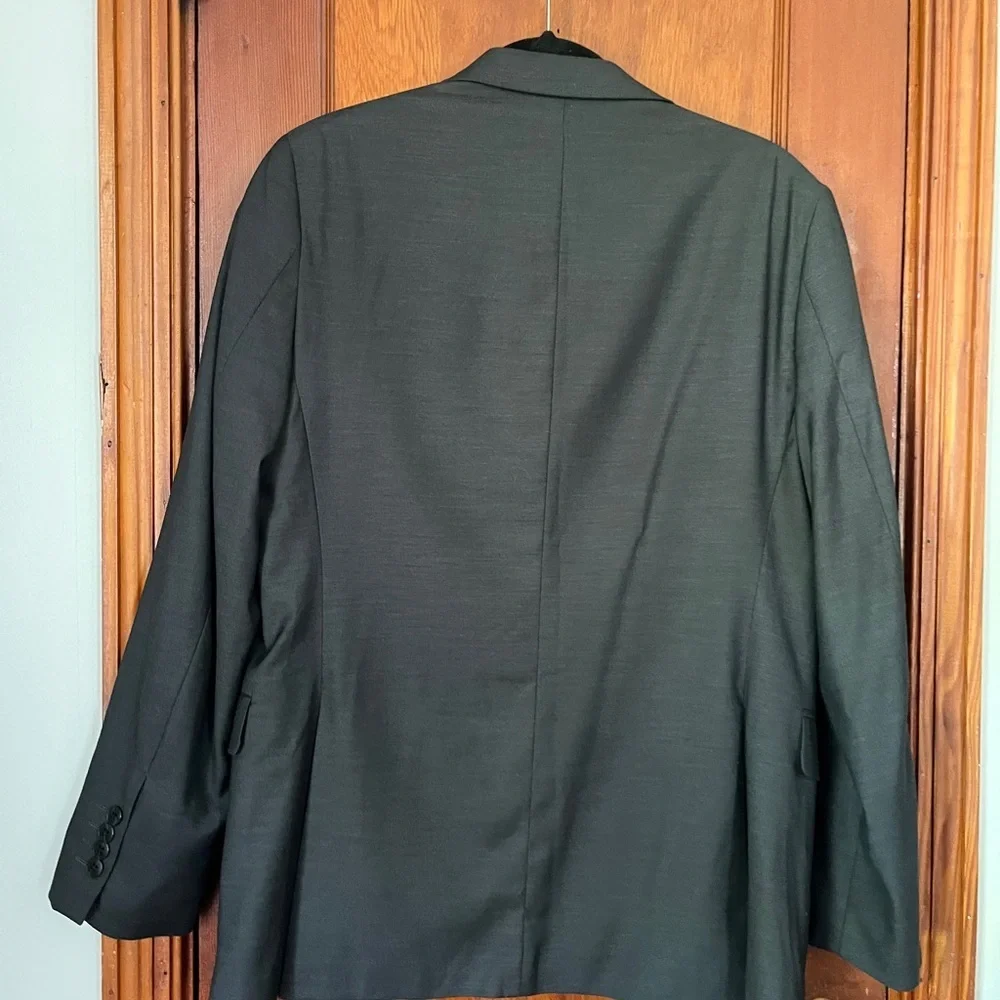 Classic Dark Grey Men's Suit Jacket